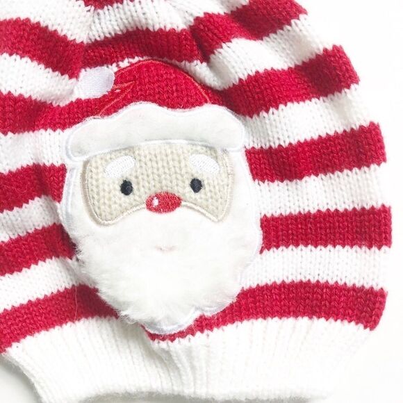 Little Me Striped Santa Hat - Picture 2 of 3